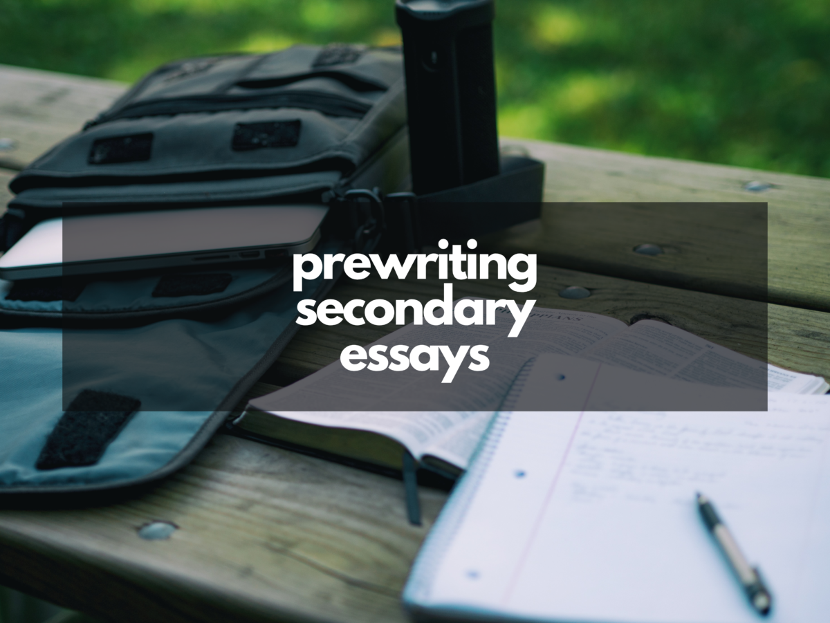 Pre-writing Secondary Essays for Medical School Applications